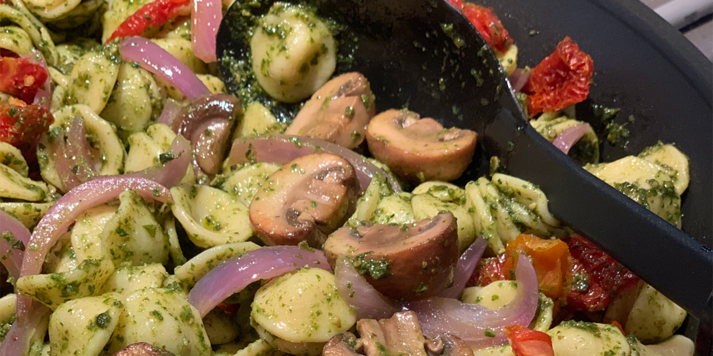 Vegan Pesto Pasta