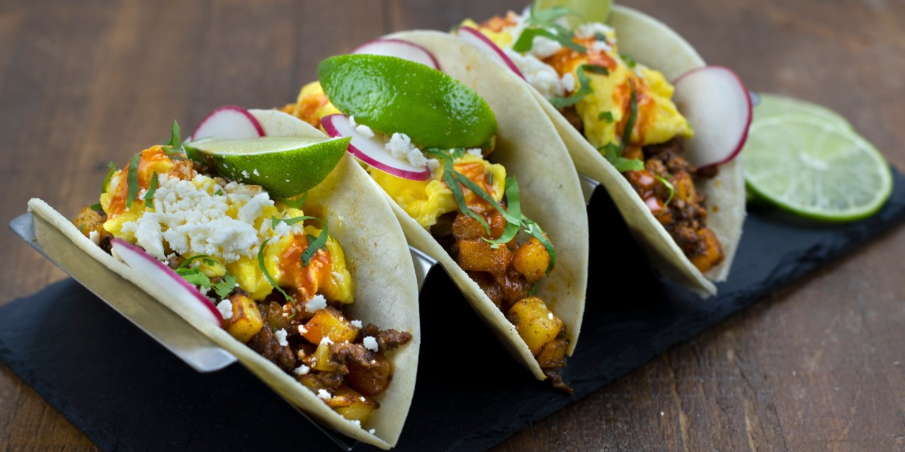 Chorizo And Egg Tacos
