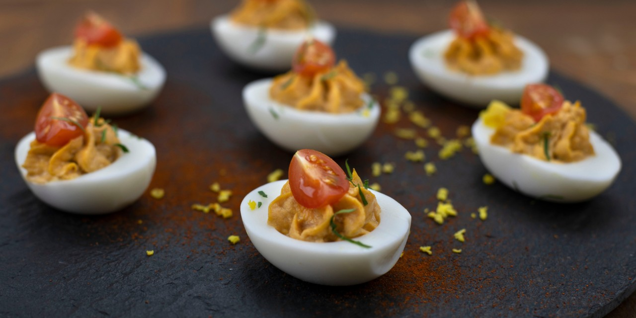 Spanish Deviled Eggs