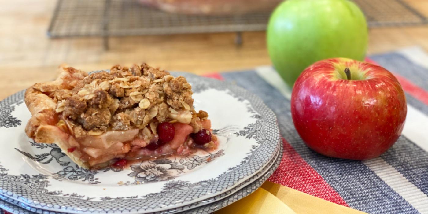 Apple Cranberry Pie