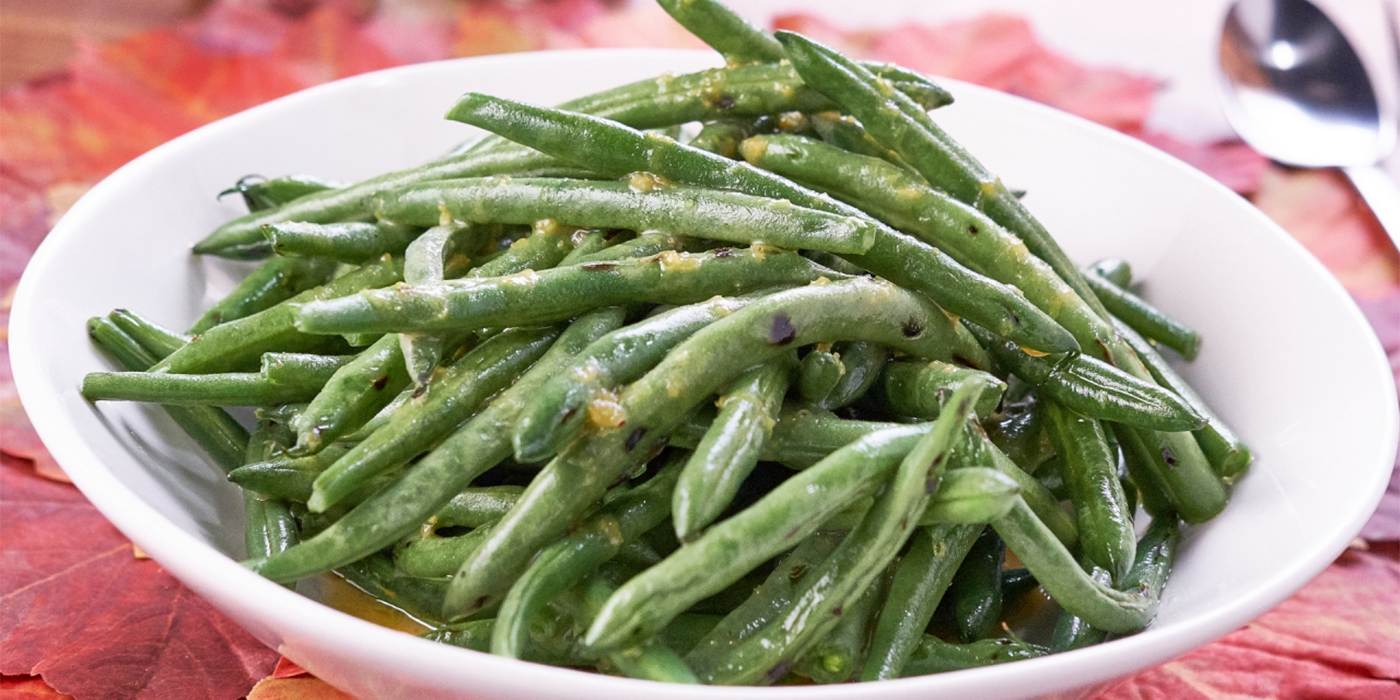 Charred Green Beans