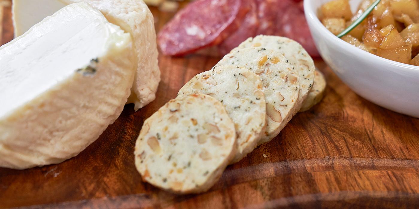 Blue Cheese Shortbread