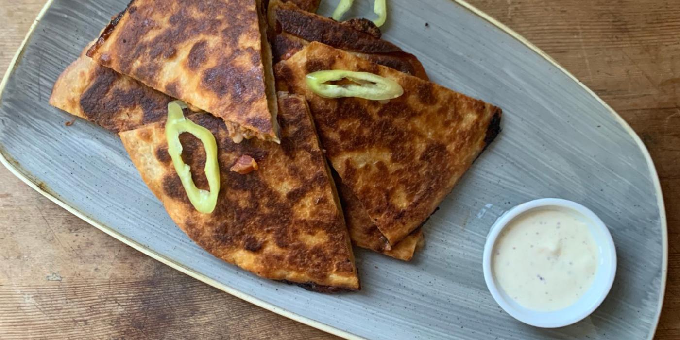 Pork Rib Quesadillas